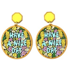Rylee & Ink statement earrings